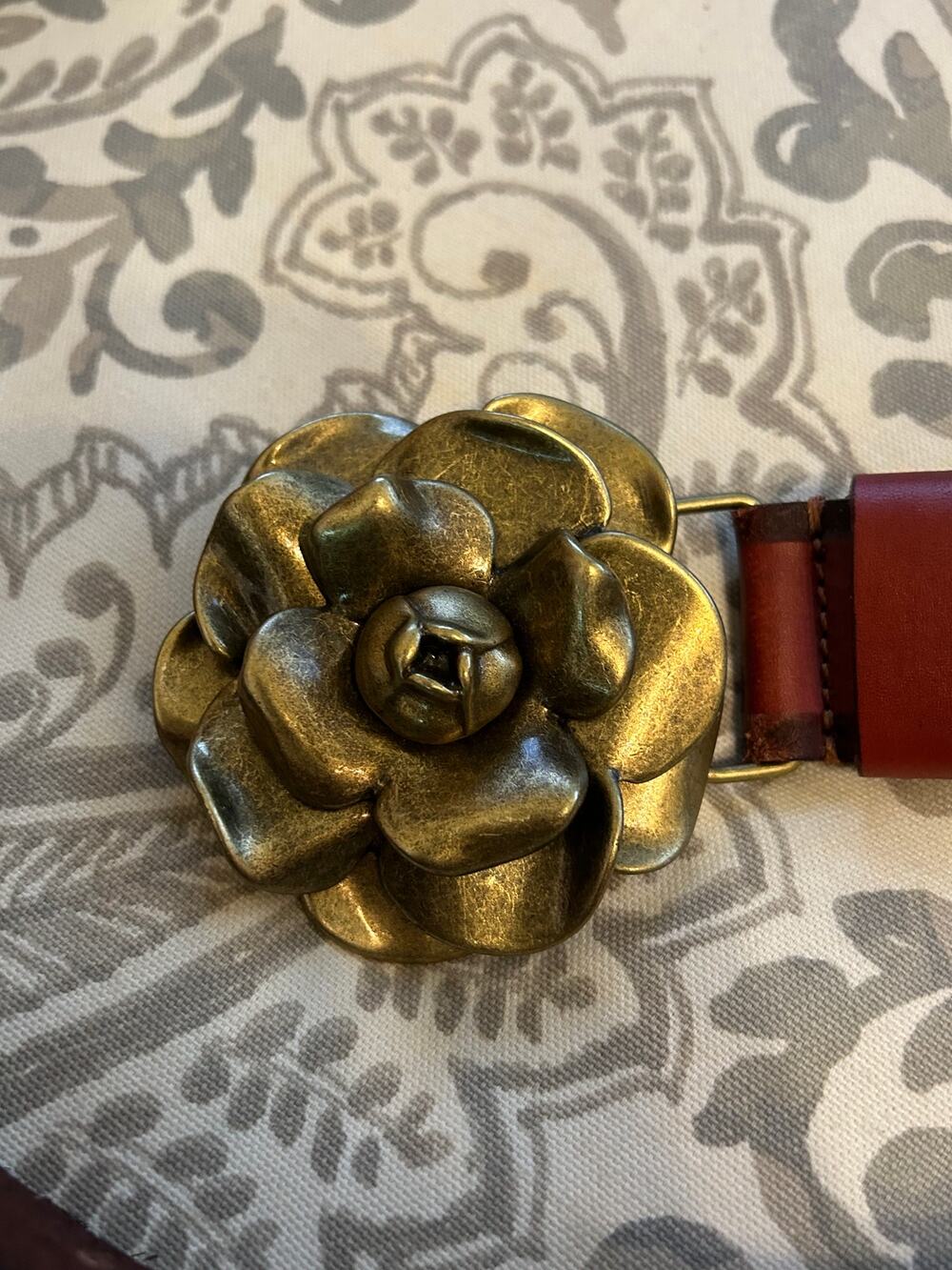 Free People Aurora Leather Belt NWOT S/M